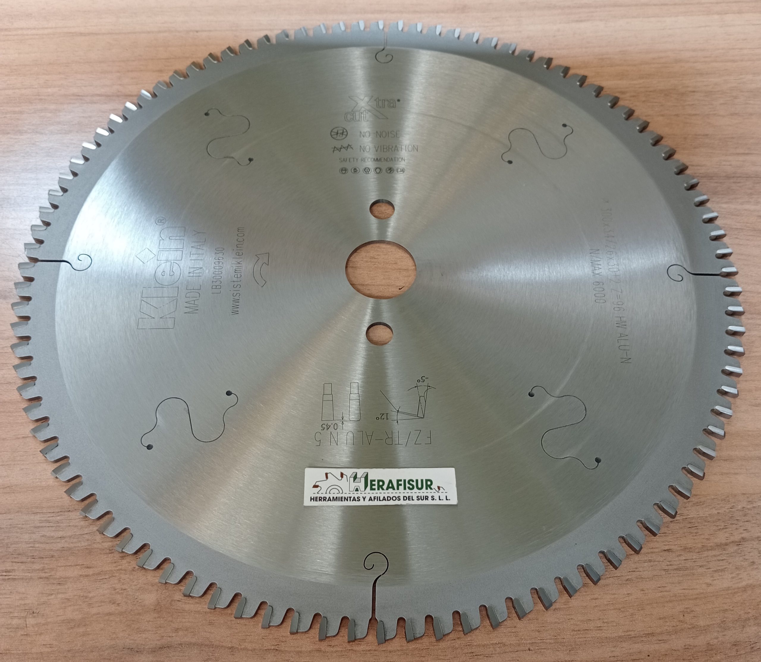 Disco D330 x 3,2 x d30 Z96 TP Neg. -6º para Aluminio - 29709633M