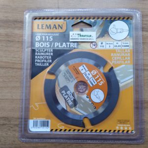 Disco para radial, placas widia