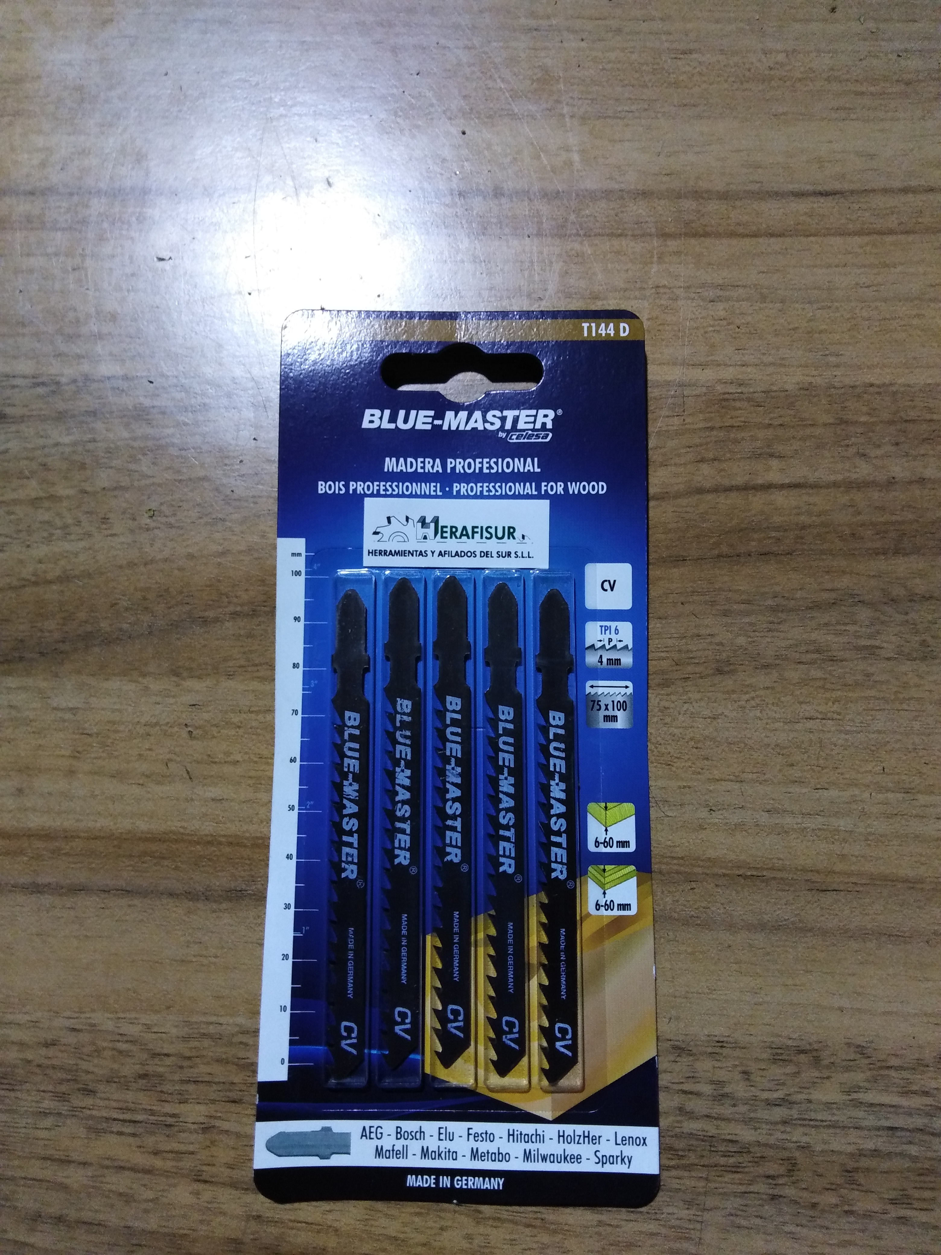 Hoja de calar 75mm (5 uds)