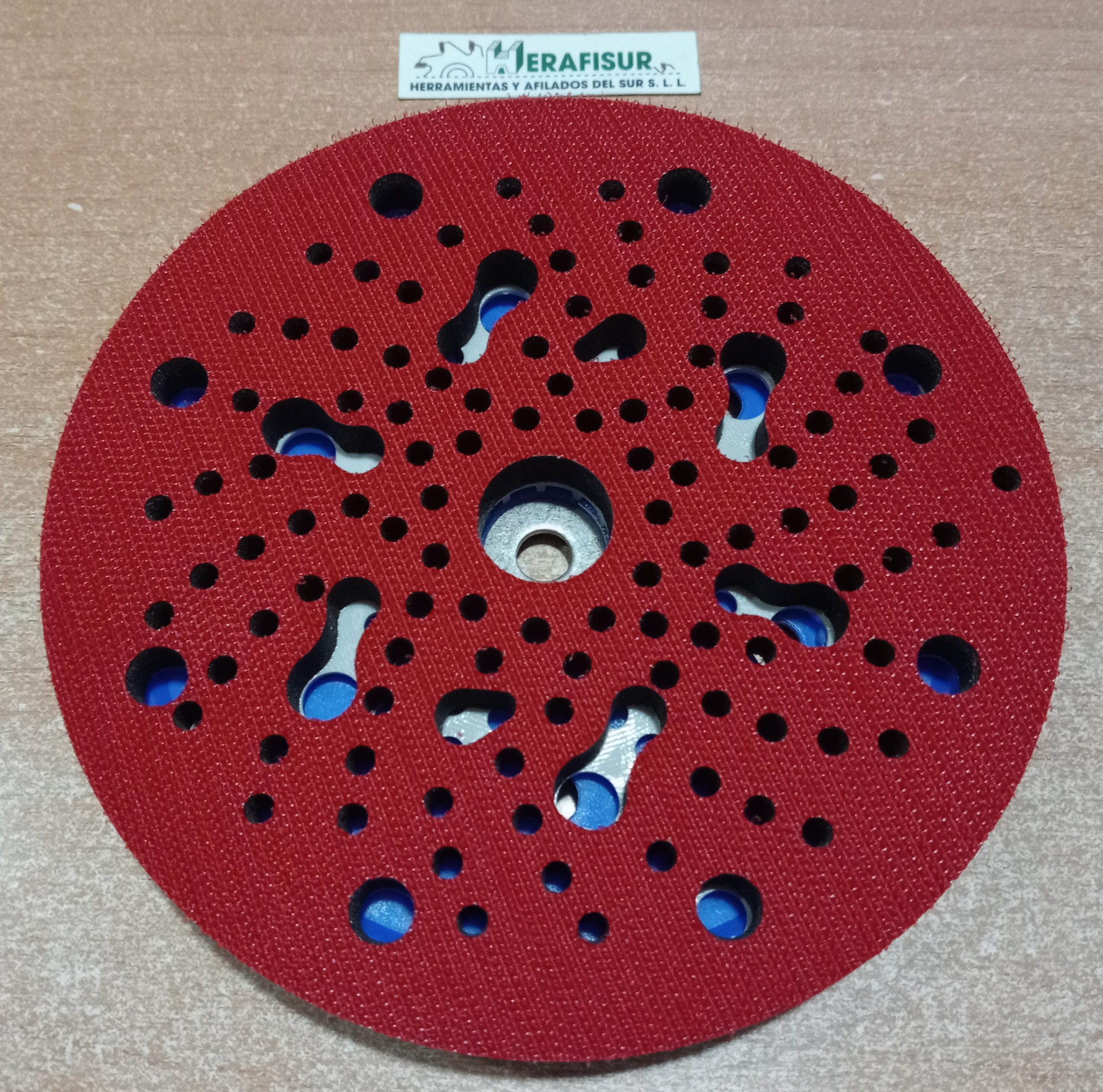 Plato para lijadora rotorbital d150mm, apto varias marcas - 03169