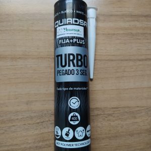 Adhesivo polímero blanco FIJA+ PLUS TURBO, pegado rápido. - 04071