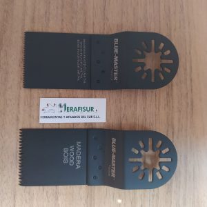 Lote 2 cuchillas oscilante para varios materiales 34x40
