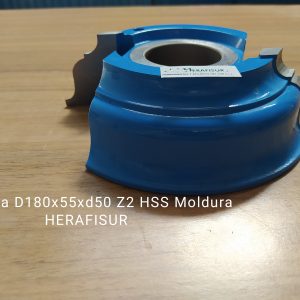 Fresa Moldura D180 x 55 para Cornisa