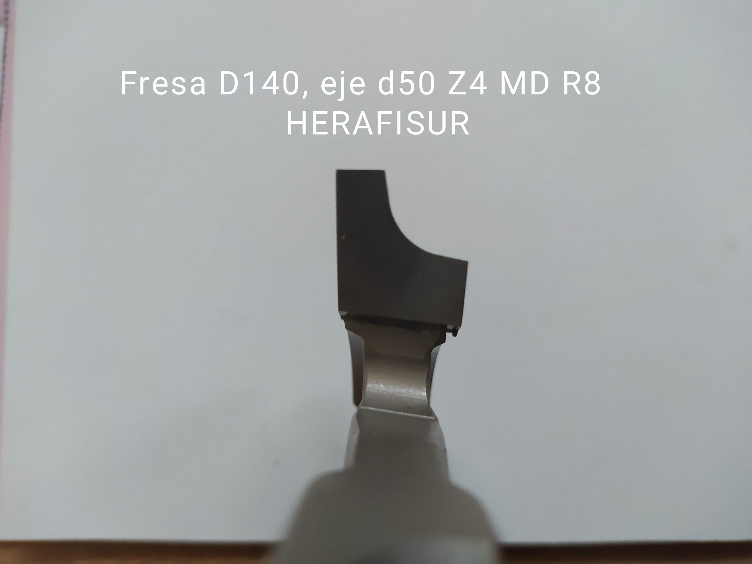 Fresa para voltear Radio 8mm en MD