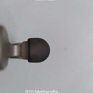 Fresa Radio 10  Ranura en Mediacaña
