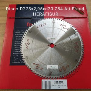 Disco D275 x 2,95 x d20 Z84 Alterno Freud - 870802