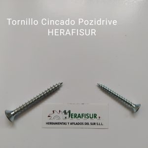 Tornillo 3,5x16 Pozidrive Cincado DIN 7505A (1.000uds)