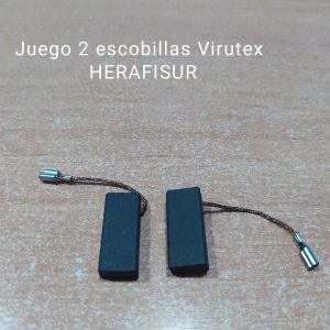 Juego 2 escobillas Referencia Virutex 4617031 para Lijadora y Pulidora - ES0552VIRUT