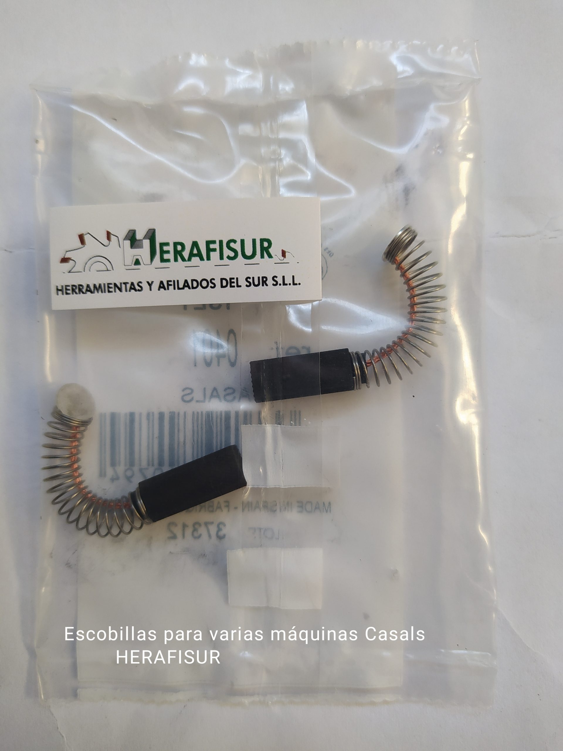 Juego escobillas varias máquinas CASALS Ref: 13050 - 0401J