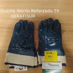 5 pares guantes Nitrilo Reforzado Talla 9