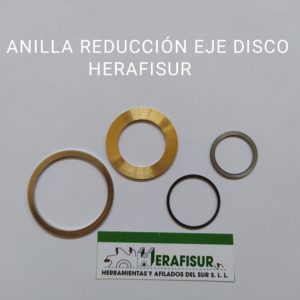 Anilla para reducción de eje en disco de sierra D35 a d30mm