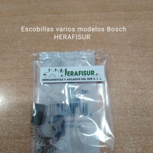 Juego escobillas para gran variedad máquinas Bosch, Referencias 2.604.321.905 / 2.604.321.907 - 0105J