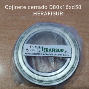 Rodamiento D80 x 16 x d50 cerrado 6010-ZZ C3 - 870640