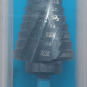 Broca escalonada d4 a D30mm helicoidal TIALN para Aluminio y Metal - 808000430IMP